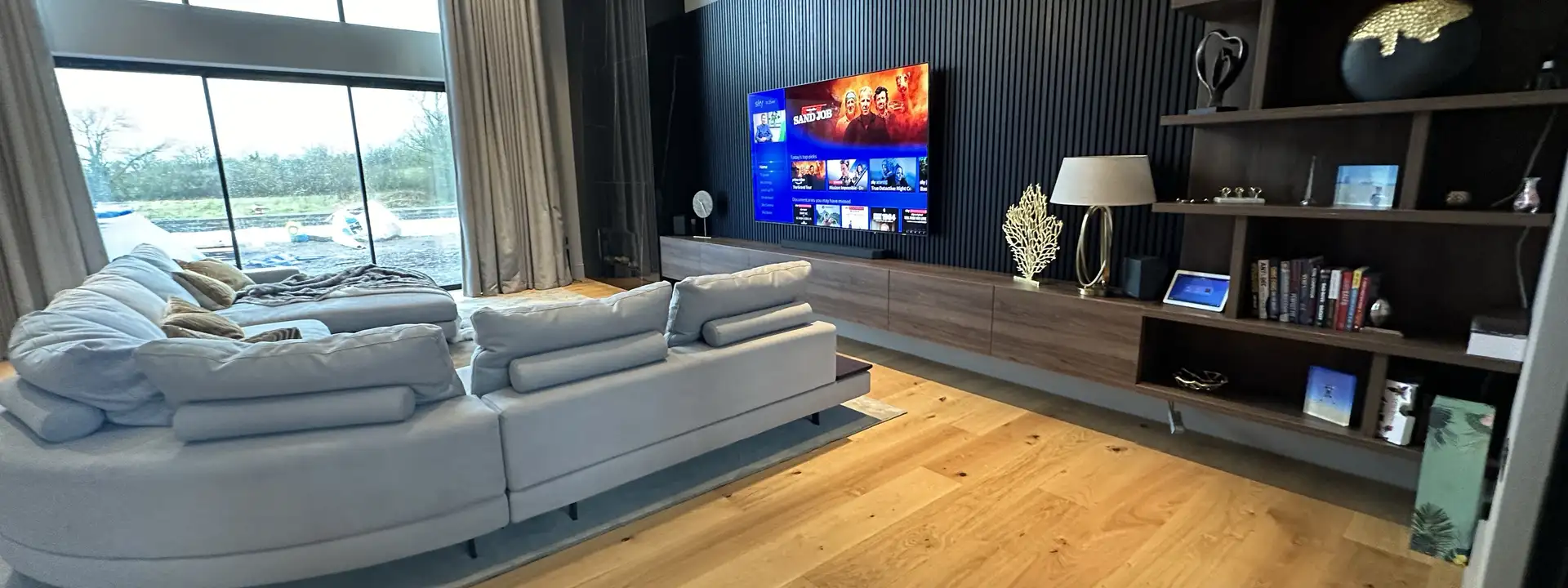 Living room ready for multi-room audio